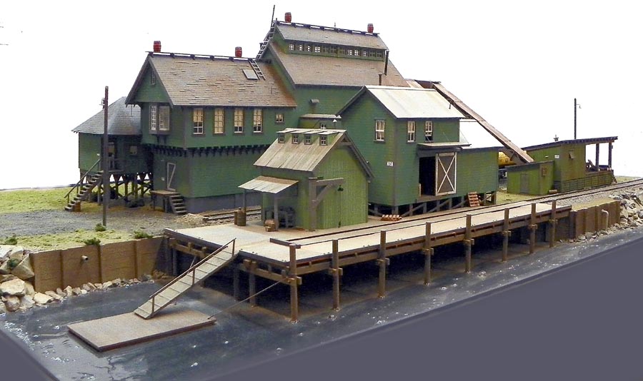 model railroad structure kits